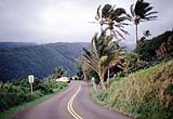 Straße zum Pololu Valley von Hihawai